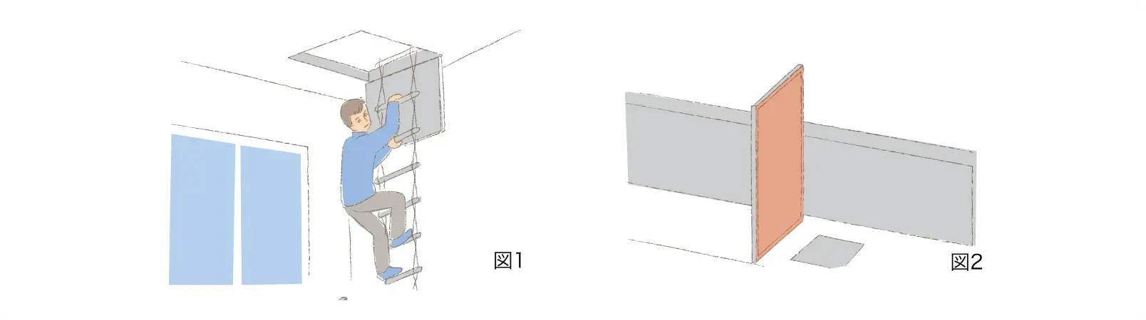 図: 避難ハッチ